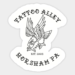 Tattoo Alley Eagle 2 Sticker